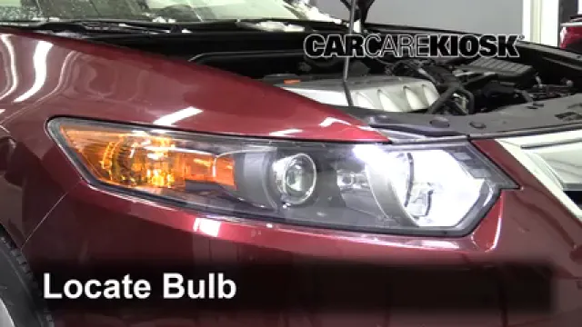 2012 Acura TSX 2.4L 4 Cyl. Wagon Éclairage Feu clignotant avant (remplacer l'ampoule)